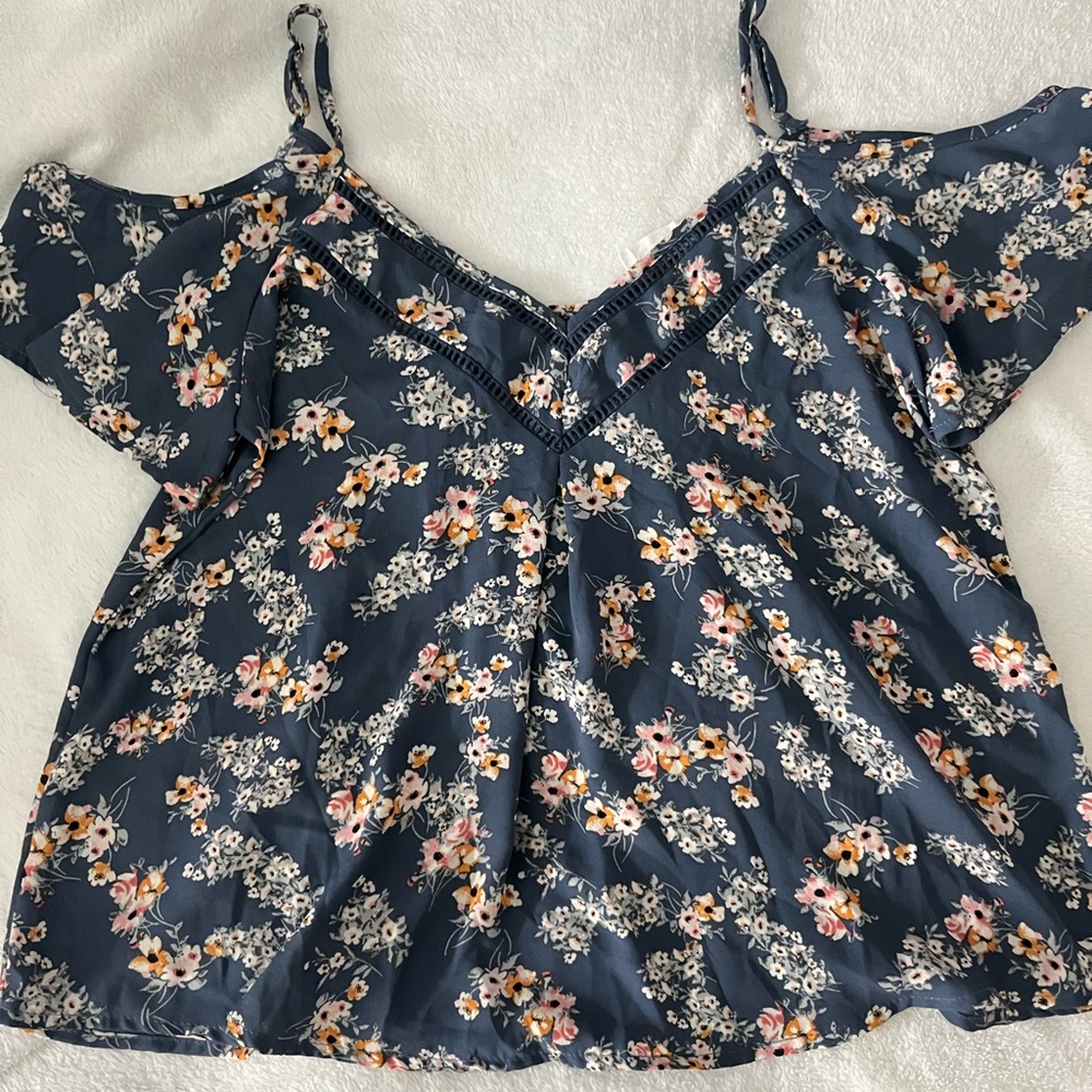 floral blouse Xs
